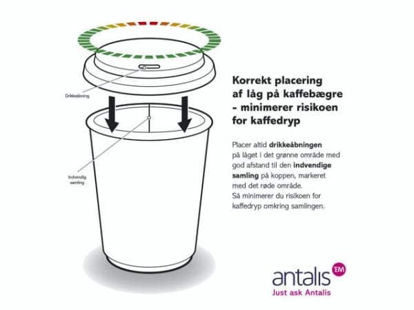 Kaffebæger, Papir + PE, brun, 12 oz karton a 500 stk, palle 12 kartoner Double wall, Fødevaregodkend