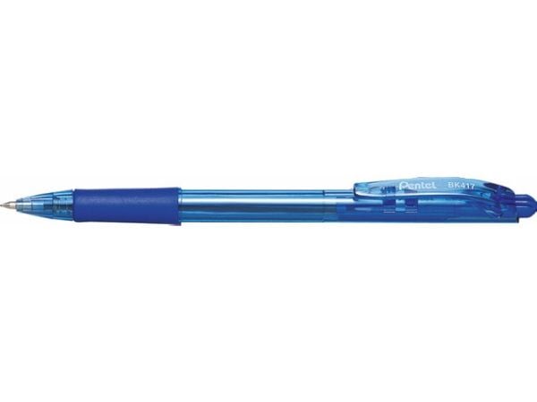 Kulpenna, Pentel, BK419, 0,25MM, blå - (12 st.)