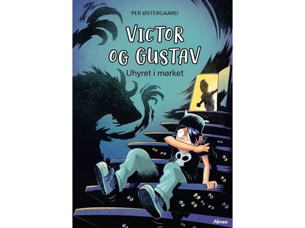 Victor och Gustav - Odjuret i mörkret, Grön Läsarklubb | Per Østergaard | Språk: Danska