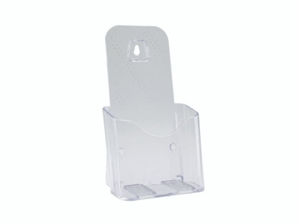 Broschyrhållare A4 BNT clear 1/3 1-rum för bord 685x480x550mm