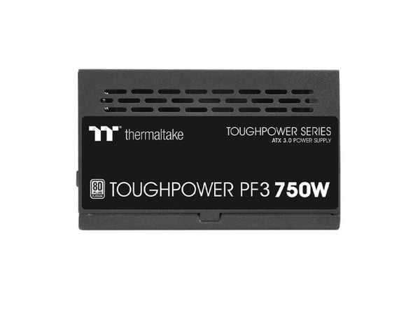 Thermaltake Toughpower PF3 - TT Premium Edition - strømforsyning (intern) - ATX12V 3.0 - 80 PLUS Platinum - 750 watt - aktiv PFC - svart