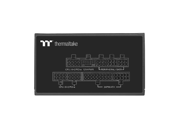 Thermaltake Toughpower PF3 - TT Premium Edition - strømforsyning (intern) - ATX12V 3.0 - 80 PLUS Platinum - 750 watt - aktiv PFC - svart