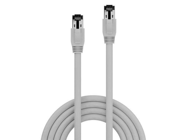Lindy 47446, 5 m, Cat8.1, S/FTP (S-STP), RJ-45, RJ-45, Grå
