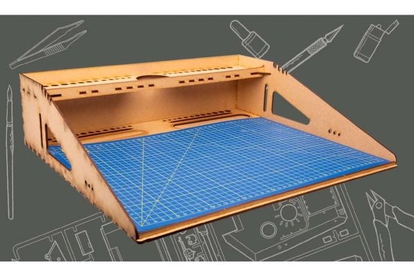Arbeidsstasjon for modellering 46x39x12 cm