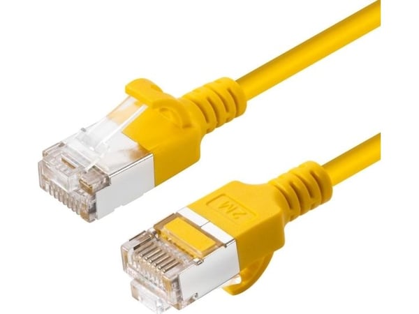 Microconnect V-FTP6A02G-SLIM, 2 m, Cat6a, U/FTP (STP), RJ-45, RJ-45