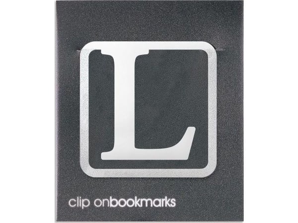IF Metal bokmerke - Letter L Clip-on