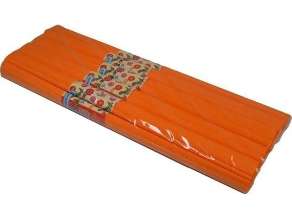 SCHEMAT absorberende papir/foldepapp (bølge) SCHEMAT, pakke 10 stk., farge 05 - lys oransje