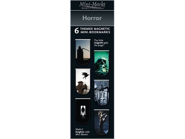 IF magnetiske bokmerker Horror (6 stk)