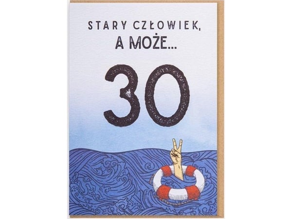 Nadwyraz.com Bursdagskort - En gammel mann, eller kanskje... 30