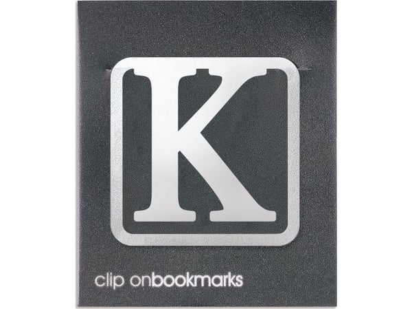 IF Metall bokmerke - Bokstav K Clip-on