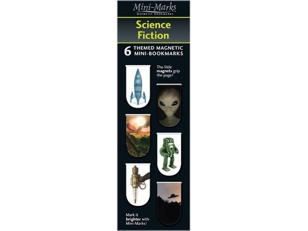 IF Science Fiction magnetiske bokmerker (6 stk)