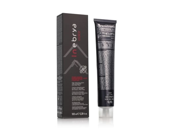 Inebrya Permanent Hair Color Cream with Flaxseed and Aloe Vera 100ml 9.3 Ch.mo Gold