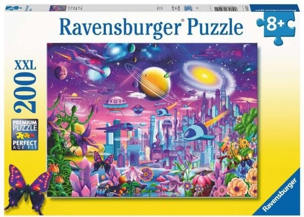 Ravensburger Cosmic City, 200 stykker, Fantasi, 8 år