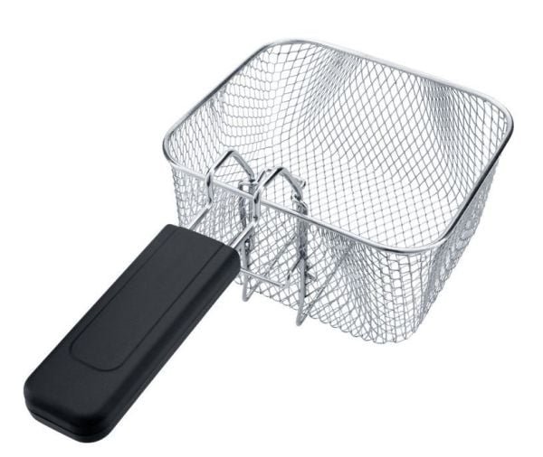 Steba DF 150F farge: rustfritt stål svart, Frituregryde, 2,5 L, 0,8 kg, 190 °C, 120 min., barnebarn
