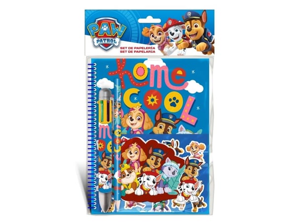 Paw Patrol skrive/tegne sæt med multifarvepen
