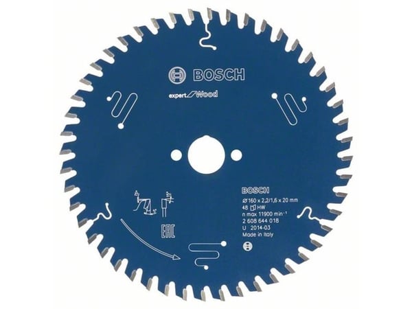 Bosch Expert for Wood - Sirkelformet sagblad - for tre - 180 mm - 48 tenner
