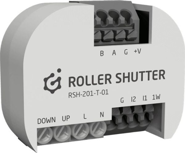 GRENTON SHUTTER MODULE (1 OUT) GRENTON / 1-WIRE / DIGITAL INPUTS (2 INPUTS) / RECESSED / TF-BUS