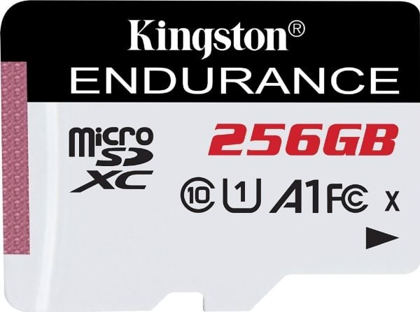 Kingston High Endurance - Flashminnekort - 256 GB - A1 / UHS-I U1 / Class10 - microSDXC UHS-I U1