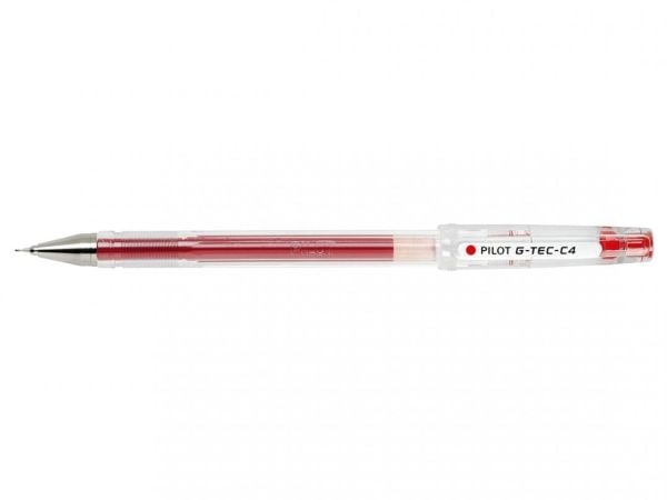 PILOT G-TEC-C geelikynä 0,4 mm, kirjoitusväri: punainen
