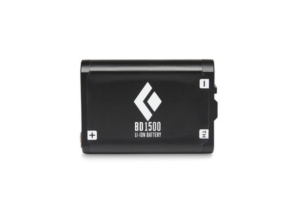 Black Diamond BD 1500, Batteri, Black Diamond, Svart, Litium-Ion (Li-Ion), 1500 mAh, 1 styck