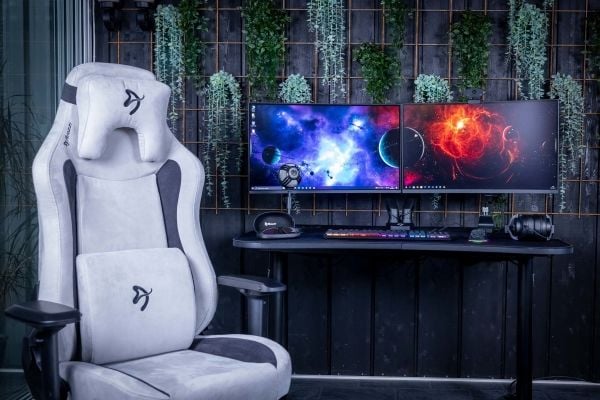 Arozzi Vernazza Supersoft - Gaming chair - Light Grey