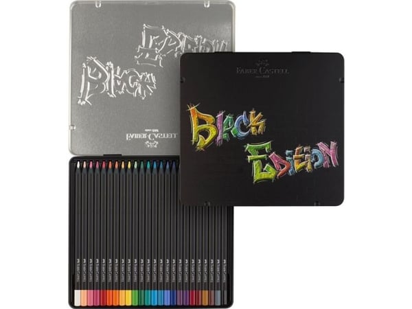 Faber-Castell 116425, Pehmeä, Monivärinen, 24 kpl