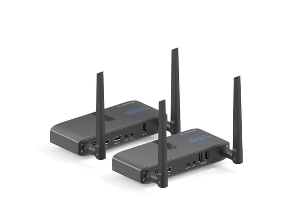 PureLink CSW320, Sender og Mottaker, Trådløs, 100 m, 1920 x 1080 piksler, 165 Hz, Sort