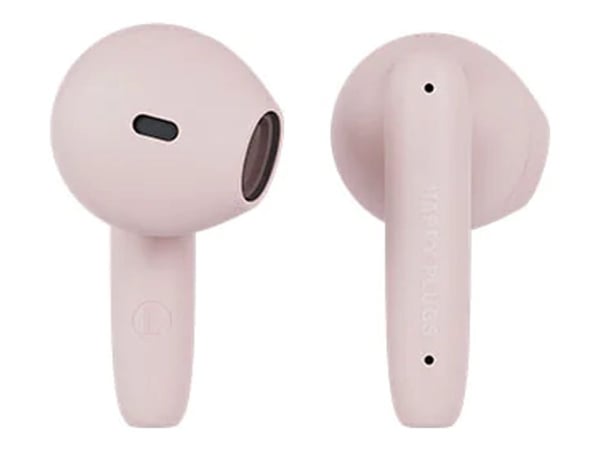 Happy Plugs JOY Lite - ekte trådløse ørepropper med mikrofon - ørepropp - Bluetooth - rosa