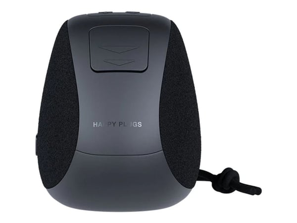 Happy Plugs Joy - Høyttaler - for bærbar bruk - trådløs - Bluetooth - 5 watt - svart