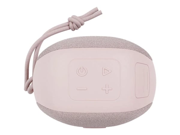Happy Plugs Joy - Högtalare - för bärbar användning - trådlös - Bluetooth - 5 Watt - rosa
