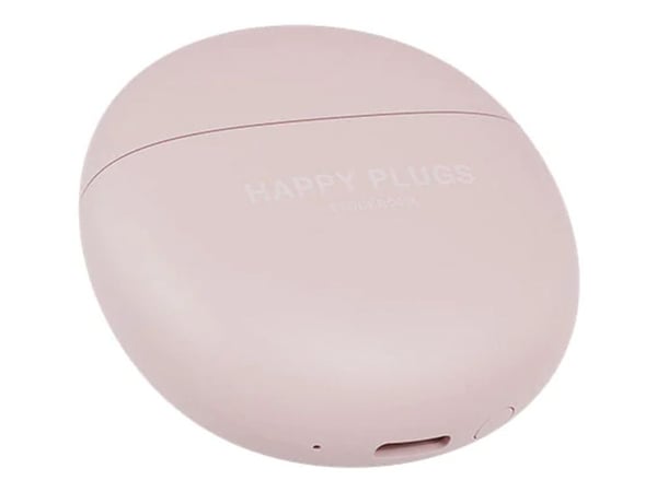 Happy Plugs JOY Lite - ekte trådløse ørepropper med mikrofon - ørepropp - Bluetooth - rosa