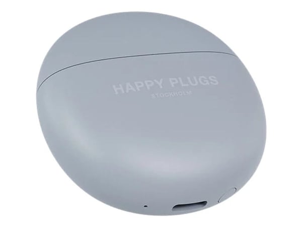 Happy Plugs JOY Lite - ekte trådløse ørepropper med mikrofon - ørepropp - Bluetooth - blå