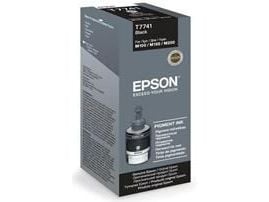 Epson T7741, Alkuperäinen, Musta, Epson, WorkForce M200, M105, M100 EcoTank L655, L605, L1455, 140 ml