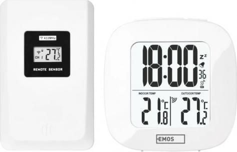 Emos E0127, Digital, Rektangulär, Batteri, AAA, 78 mm, 30 mm