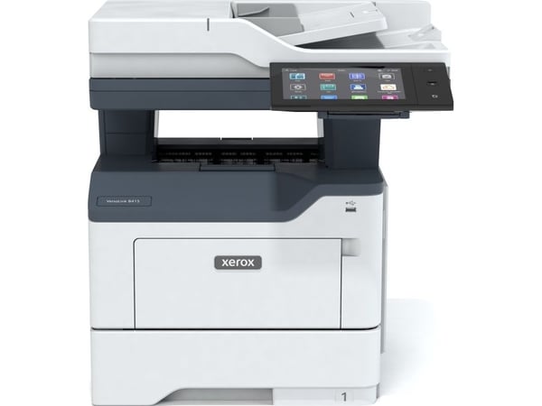 Xerox VersaLink B415 A4 47 spm, tosidig, kopier, skriv ut, skann, faks solgt PS3 PCL5e/6 2 magasiner 650 ark, Laser, Mono-printing, 1200 x 1200 DPI...
