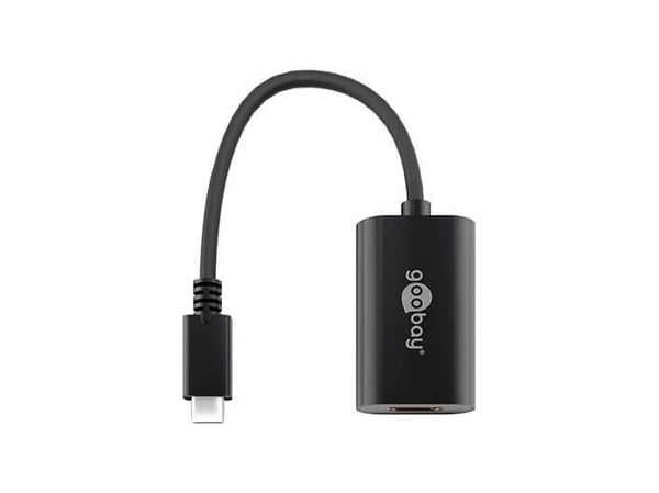 goobay - Extern videoadapter - USB-C - HDMI - svart