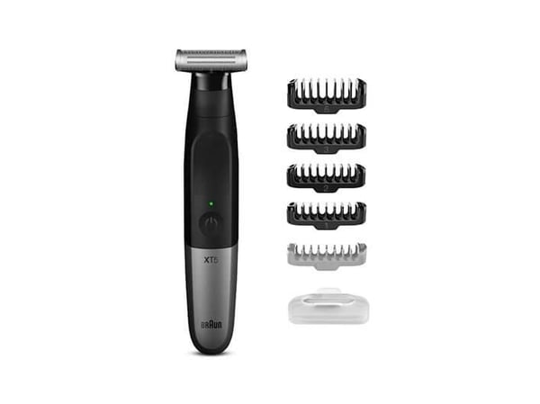 Braun XT5100, Pestävä, Akku, Musta, Harmaa