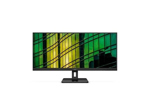 AOC U34E2M, 86,4 cm (34"), 3440 x 1440 piksler, Wide Quad HD, 4 ms, Sort