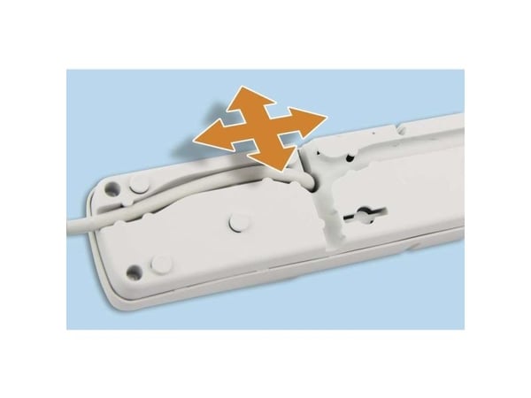 Emos P53873 Harmaa 5 pistorasiaa (pistorasioita) 250 V 1,5 m