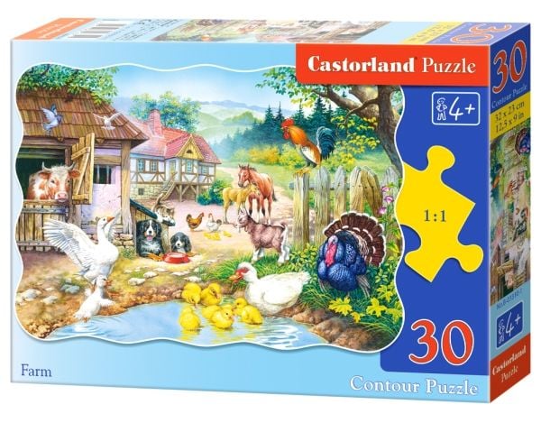 Castorland Farm 30 stk, 30 stk, Gård, 4 År
