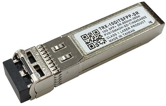 QNAP - SFP+ transceivermodul - 10GbE - 10GBase-SR - opp til 300 m - 850 nm