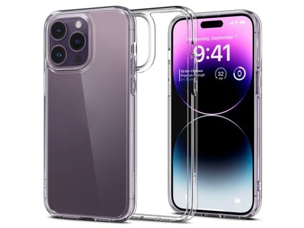Spigen ACS04666, Suojus, Apple, iPhone 14 Plus, 15,5 cm (6.1"), Läpinäkyvä