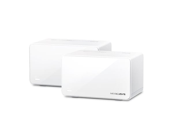 Mercusys Halo H90X (2-pk), Hvit, Intern, Mesh-system, 550 m², Dual-band (2,4 GHz / 5 GHz), Wi-Fi 6 (802.11ax)