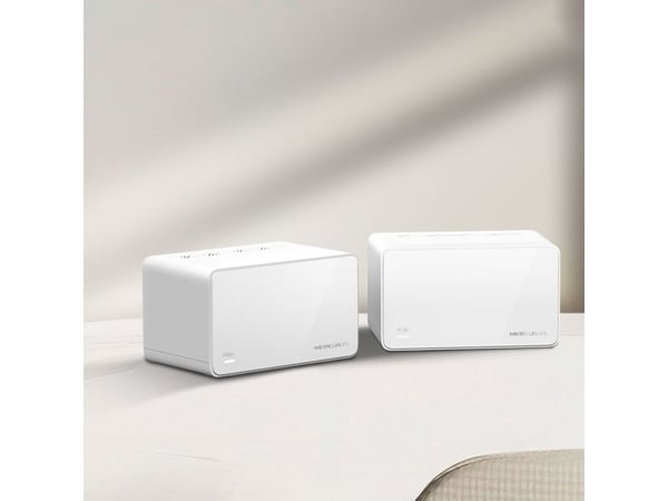 Mercusys Halo H90X (2-pk), Hvit, Intern, Mesh-system, 550 m², Dual-band (2,4 GHz / 5 GHz), Wi-Fi 6 (802.11ax)