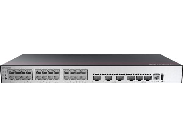 Huawei CloudEngine S5735-L24P4XE-A-V2, Håndtert, L3, Gigabit Ethernet (10/100/1000), Strøm over Ethernet (PoE), Rack-montering, 1U