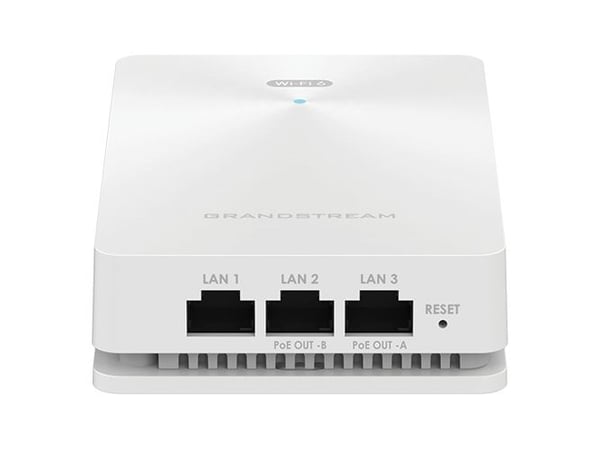 Grandstream GWN7661 - Trådløst tilgangspunkt - innendørs - Wi-Fi 6 - 2.4 GHz, 5 GHz - i veggen
