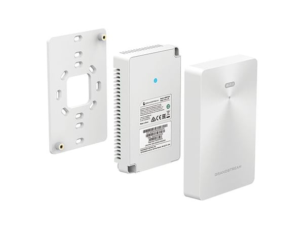 Grandstream GWN7661 - Trådløst tilgangspunkt - innendørs - Wi-Fi 6 - 2.4 GHz, 5 GHz - i veggen