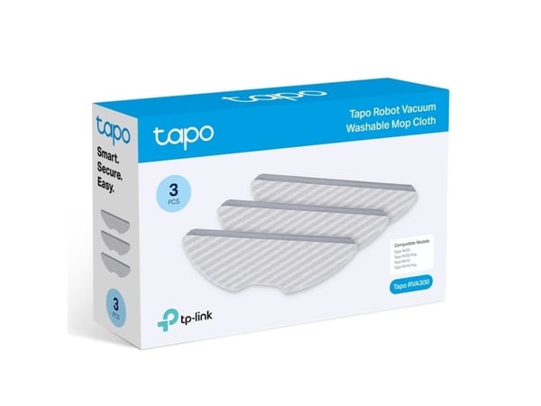 TP-Link Tapo RVA300, Tilbehørssett, Robotstøvsuger, Grå, TP-Link, Tapo RV30 Plus, Tapo RV30, Tapo RV10 Plus, Tapo RV10, 40 mm