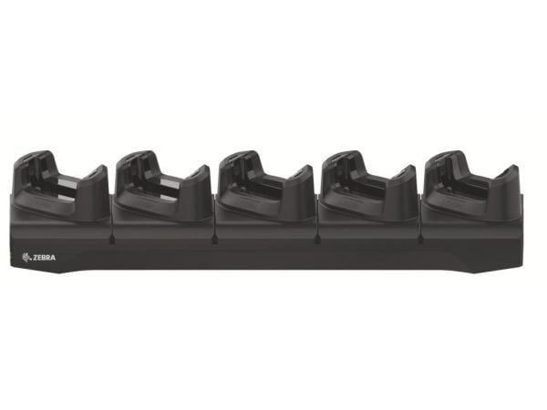 Zebra - Håndholdt ladeholder - Ethernet, USB - utgangskontakter: 5 - 19" - for Zebra TC22, TC27