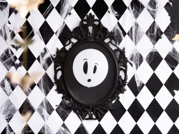 PartyDeco PH60-008, Dekorasjon, Hvit, Monokromatisk, Halloween, Universell, Alle kjønn